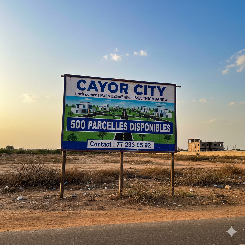 Lotissement Pallo 225m2 sites ISSA THIOMBANE 4